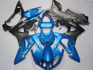 Kits Carenagens Moto BMW S1000RR 2009-2014 - Azul Preto Fosco