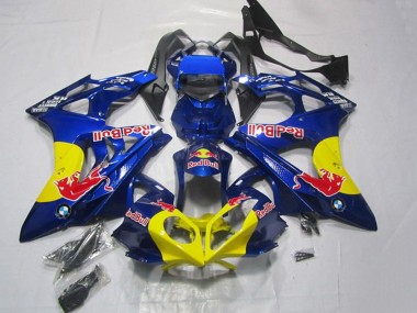 Carenagens Moto BMW S1000RR 2009-2014 - Azul Amarelo Red Bull