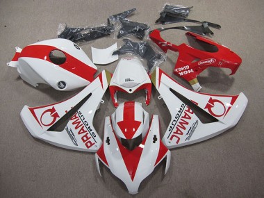 Carenagens Moto Honda CBR1000RR 2008-2011 - Branco Vermelho Pramac