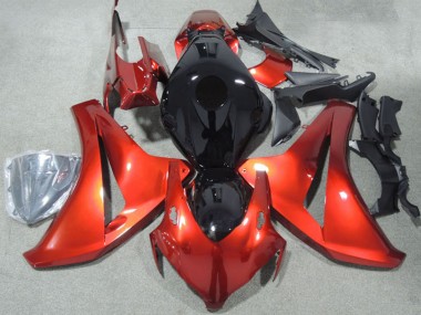 Kits Carenagens Moto Honda CBR1000RR 2008-2011 - Vermelho Preto Brilhante