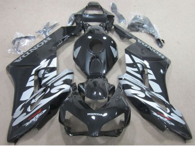 Carenagens Moto Honda CBR1000RR 2004-2005 - Preto Brilhante Prata