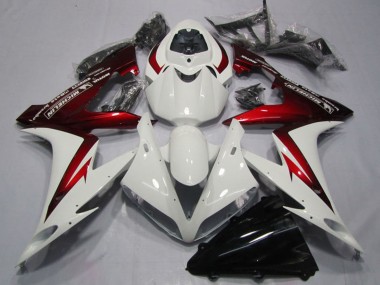 Carenagens Moto Honda CBR1000RR 2004-2005 - Branco Vermelho