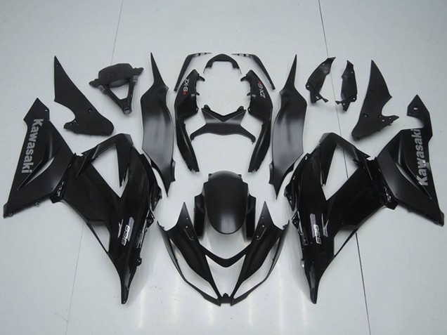 Carenagem Moto Kawasaki ZX6R 2013-2018 - Preto Fosco