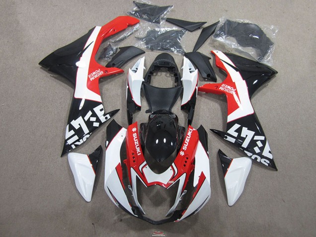 Carenagens Moto Suzuki GSXR 750 2011-2024 - Preto Vermelho