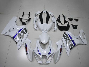 Carenagens Moto Suzuki GSXR 1000 2017-2024 - Branco Azul