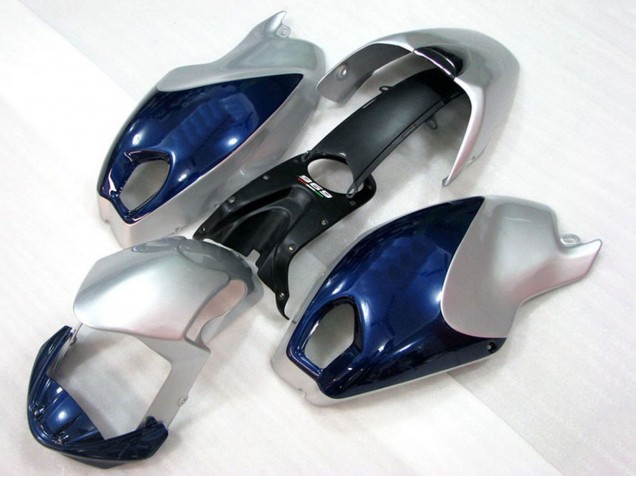 Carenagens Moto Ducati Monster 696 2008-2012 - Azul Escuro Prata