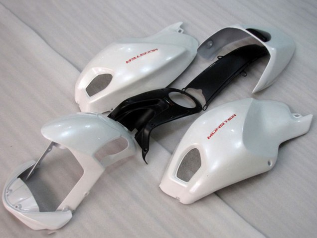 Carenagens Moto Ducati Monster 696 2008-2012 - Branco