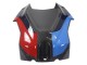 Carenagens Moto BMW S1000RR 2023-2024 - Azul Vermelho Fibra de Carbono