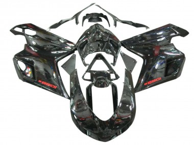Carenagens Moto Ducati 1098 2007-2014 - Preto Brilhante