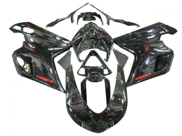 Carenagens Moto Ducati 1098 2007-2014 - Preto Brilhante