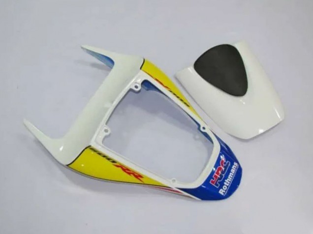 Carenagens Moto Honda CBR600RR 2007-2008 - Branco Azul Amarelo Rothmans