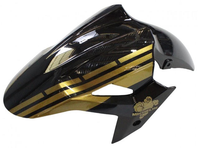 Carenagens Moto Kawasaki EX400 2018-2024 - Ouro Preto Brilhante