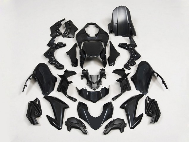 Carenagens Moto Kawasaki Z900 2017-2019 - Preto Fosco