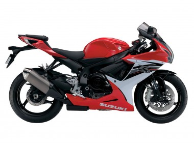 Carenagens Moto Suzuki GSXR 600/750 2011-2024 - Vermelho Branco Preto