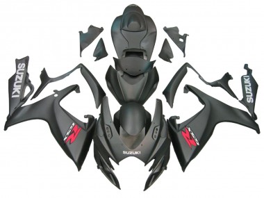 Carenagens Moto Suzuki GSXR 600/750 2006-2007 - Preto Fosco