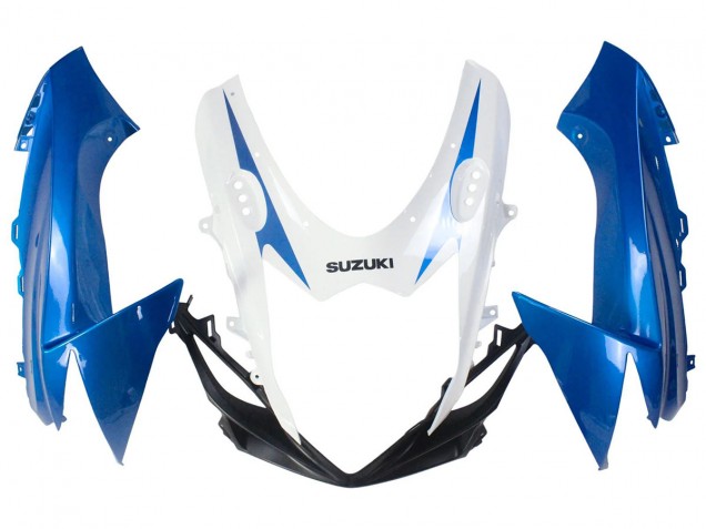 Carenagens Moto Suzuki GSXR 600/750 2011-2024 - Azul Branco