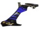 Carenagens Moto Yamaha YZF R1 2015-2019 - Azul Ouro Preto