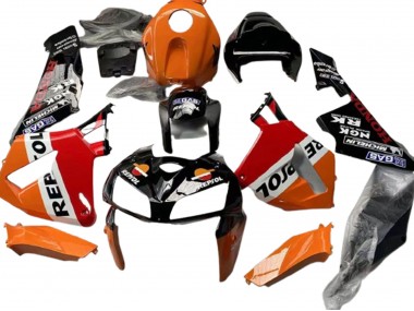 Carenagens Moto Honda CBR600RR 2005-2006 - Preto Laranja Branco Vermelho Repsol