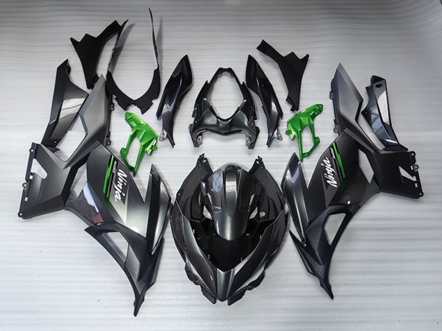 Carenagens Moto Kawasaki EX400 2018-2024 - Preto Brilhante Preto Fosco Verde Branco