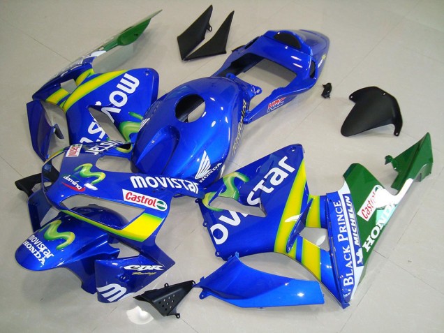 Movistar Kits Carenagem Honda CBR 600RR 2003-2004 Movistar Kits Carenagem Honda CBR 600RR 2003-2004