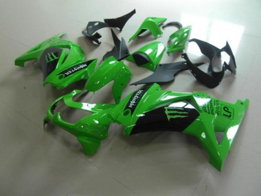 Novo Verde Monster Carenagem Kawasaki ZX 250R 2008-2012