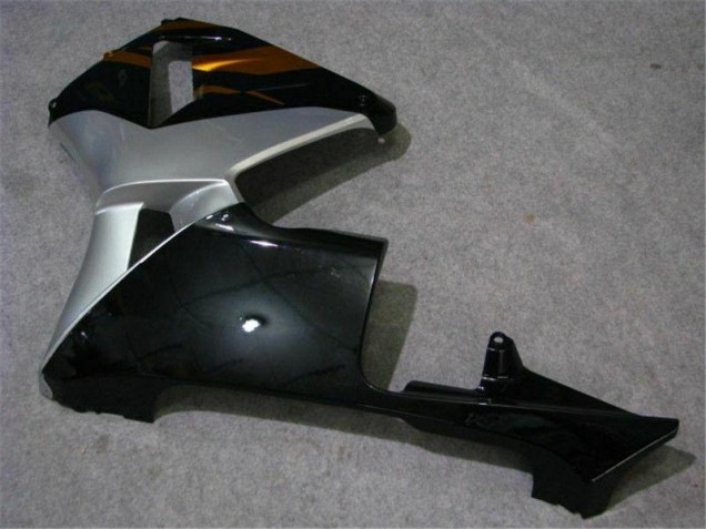 Ouro Prata Preto Carenagem Honda CBR 600RR 2003-2004 Ouro Prata Preto Carenagem Honda CBR 600RR 2003-2004