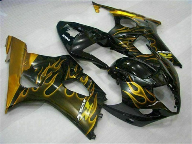 Ouro Preto Carenagem Suzuki GSXR 1000 K3 2003-2004 Ouro Preto Carenagem Suzuki GSXR 1000 K3 2003-2004