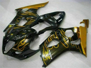 Ouro Preto Carenagem Suzuki GSXR 1000 K3 2003-2004