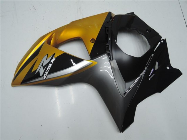 Ouroen Preto Carenagem Suzuki GSXR 1000 K9 2009-2016 Ouroen Preto Carenagem Suzuki GSXR 1000 K9 2009-2016