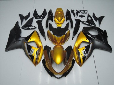 Ouroen Preto Carenagem Suzuki GSXR 1000 K9 2009-2016