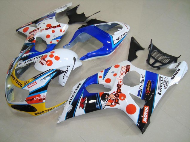 Pepe Phone Carenagem Suzuki GSXR 1000 K1 2000-2002 Pepe Phone Carenagem Suzuki GSXR 1000 K1 2000-2002