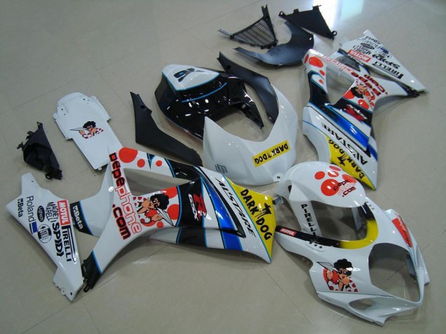 Pepe Phone Carenagem Suzuki GSXR 1000 K7 2007-2008 Pepe Phone Carenagem Suzuki GSXR 1000 K7 2007-2008