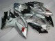 Prata Abs Kit Completos Carenagem Suzuki GSXR 600 / 750 K6 2006-2007 Prata Abs Kit Completos Carenagem Suzuki GSXR 600 / 750 K6 2006-2007