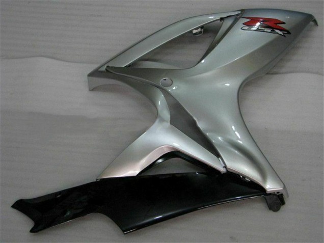 Prata Abs Kit Completos Carenagem Suzuki GSXR 600 / 750 K6 2006-2007 Prata Abs Kit Completos Carenagem Suzuki GSXR 600 / 750 K6 2006-2007