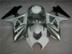 Prata Branco Carenagem Suzuki GSXR 1000 K7 2007-2008 Prata Branco Carenagem Suzuki GSXR 1000 K7 2007-2008