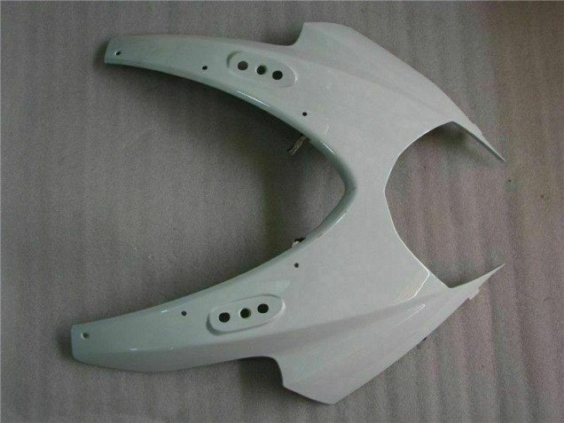 Prata Branco Carenagem Suzuki GSXR 1000 K7 2007-2008 Prata Branco Carenagem Suzuki GSXR 1000 K7 2007-2008