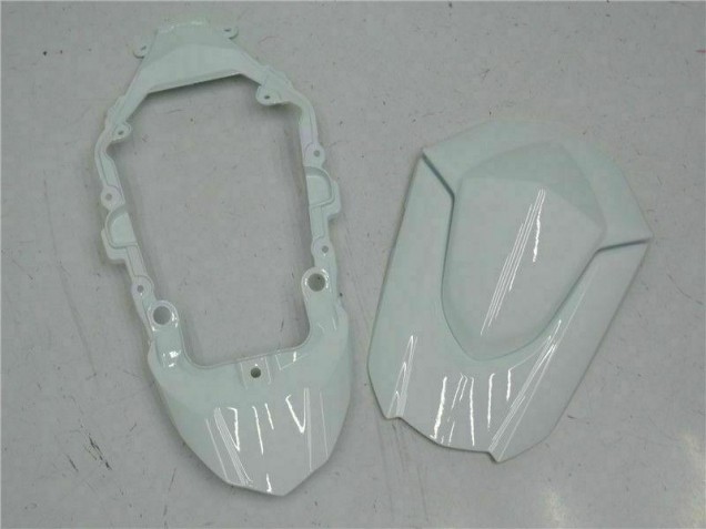Prata Branco Carenagem Suzuki GSXR 1000 K9 2009-2016 Prata Branco Carenagem Suzuki GSXR 1000 K9 2009-2016