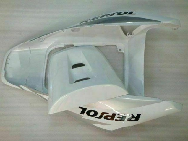 Prata Branco Repsol Abs Kit Completos Carenagem Honda CBR 1000RR 2004-2005