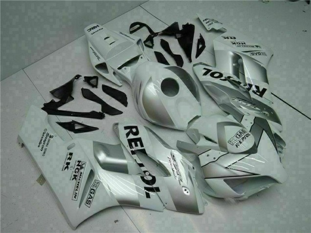 Prata Branco Repsol Carroçaria Honda CBR 1000RR 2004-2005 Prata Branco Repsol Carroçaria Honda CBR 1000RR 2004-2005