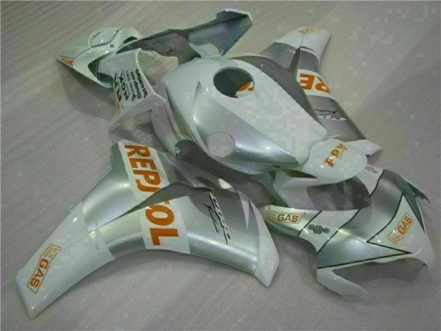 Prata Carenagem Honda CBR 1000RR 2008-2011 Prata Carenagem Honda CBR 1000RR 2008-2011