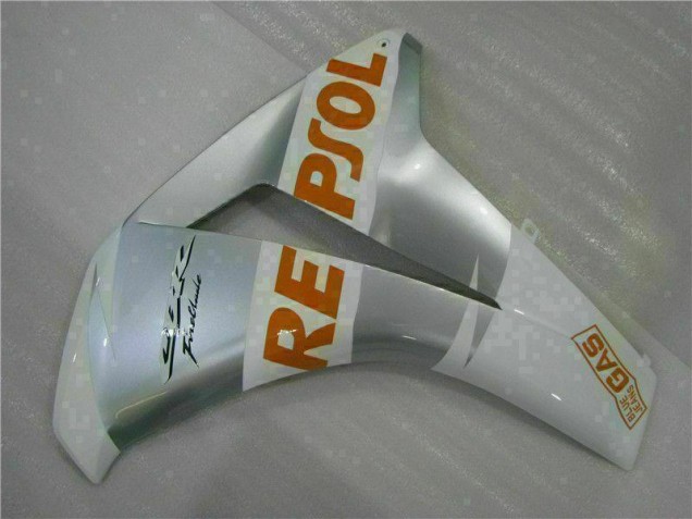 Prata Carenagem Honda CBR 1000RR 2008-2011 Prata Carenagem Honda CBR 1000RR 2008-2011