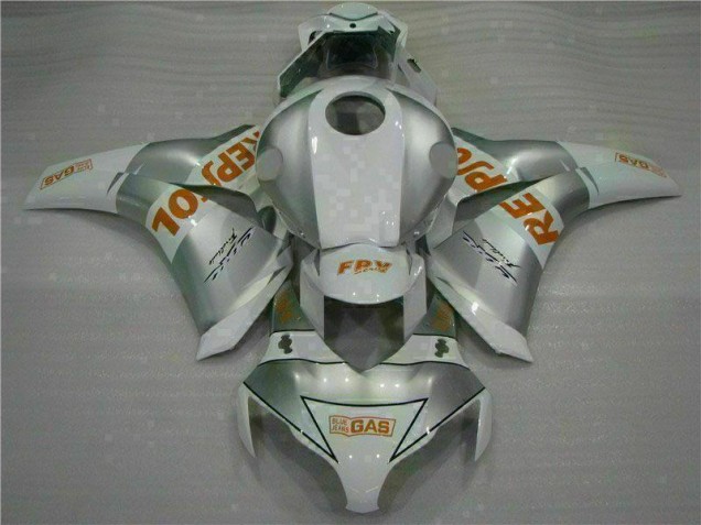 Prata Carenagem Honda CBR 1000RR 2008-2011 Prata Carenagem Honda CBR 1000RR 2008-2011