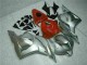 Prata Carenagem Honda CBR 600RR 2009-2012 Prata Carenagem Honda CBR 600RR 2009-2012