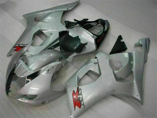 Prata Carenagem & Plástico Suzuki GSXR 1000 K3 2003-2004 Prata Carenagem & Plástico Suzuki GSXR 1000 K3 2003-2004