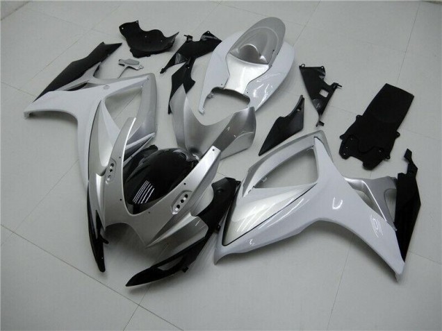 Prata Carenagem & Plástico Suzuki GSXR 600 / 750 K6 2006-2007
