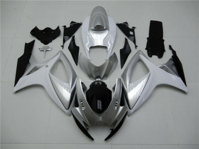 Prata Carenagem & Plástico Suzuki GSXR 600 / 750 K6 2006-2007