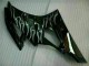 Prata Chama Preto Carenagem Yamaha R6 2006-2007 Prata Chama Preto Carenagem Yamaha R6 2006-2007
