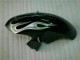 Prata Chama Preto Carenagem Yamaha R6 2006-2007 Prata Chama Preto Carenagem Yamaha R6 2006-2007