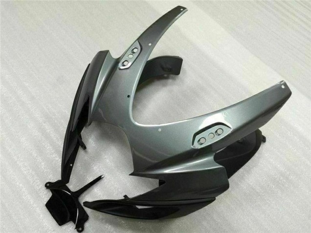 Prata Cinzento Abs Plástico Suzuki GSXR 600 / 750 K6 2006-2007 Prata Cinzento Abs Plástico Suzuki GSXR 600 / 750 K6 2006-2007