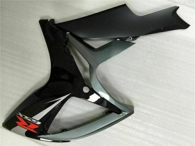 Prata Cinzento Abs Plástico Suzuki GSXR 600 / 750 K6 2006-2007 Prata Cinzento Abs Plástico Suzuki GSXR 600 / 750 K6 2006-2007